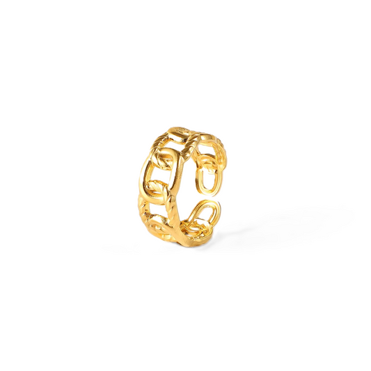 Bague en verge d'or