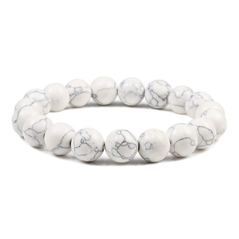White tiger eye pearl bracelet