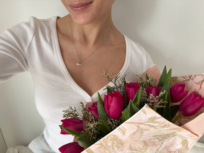 Collier Lune en Argent