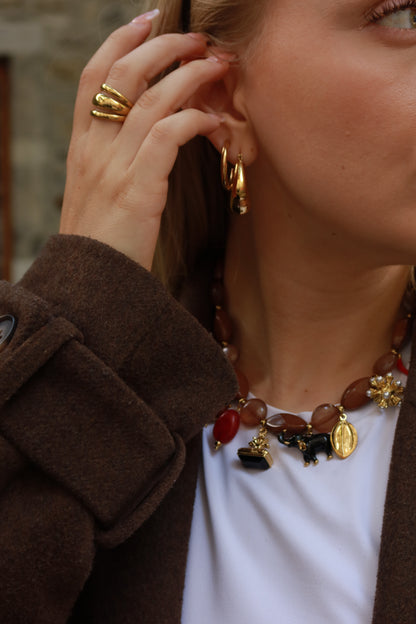 Willow Hoops Earrings