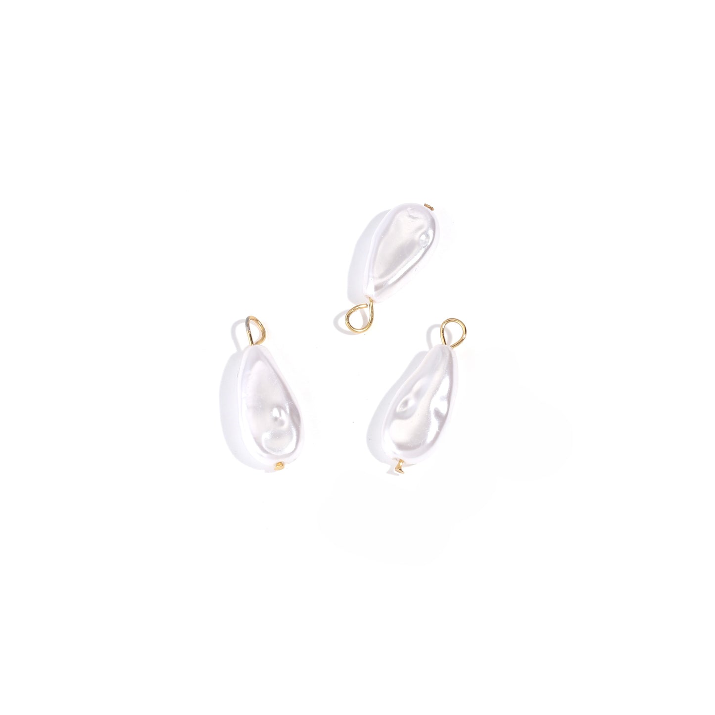 White Pearl Charms
