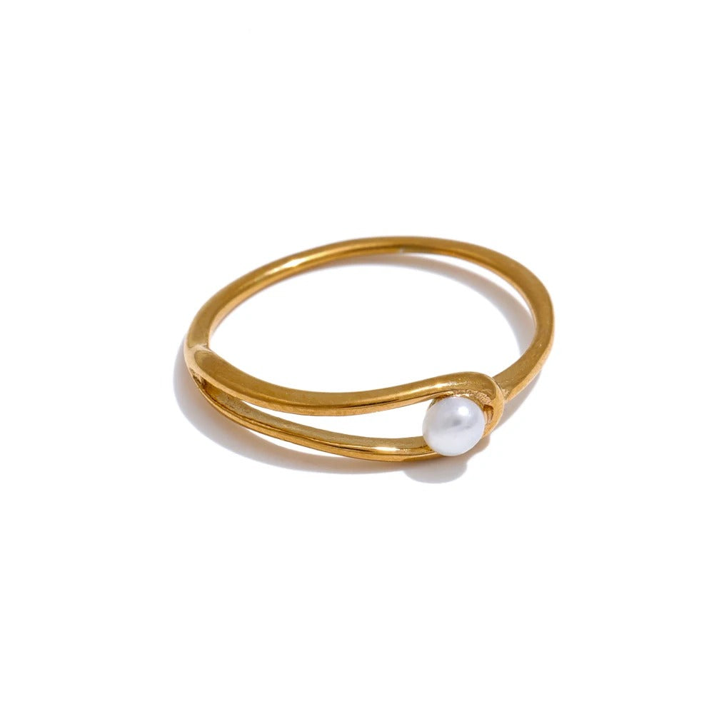 Cherished Love pearl Ring