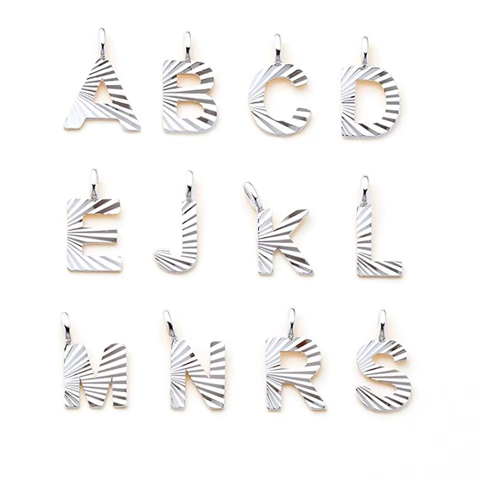 Alphabet Minimalist Charms