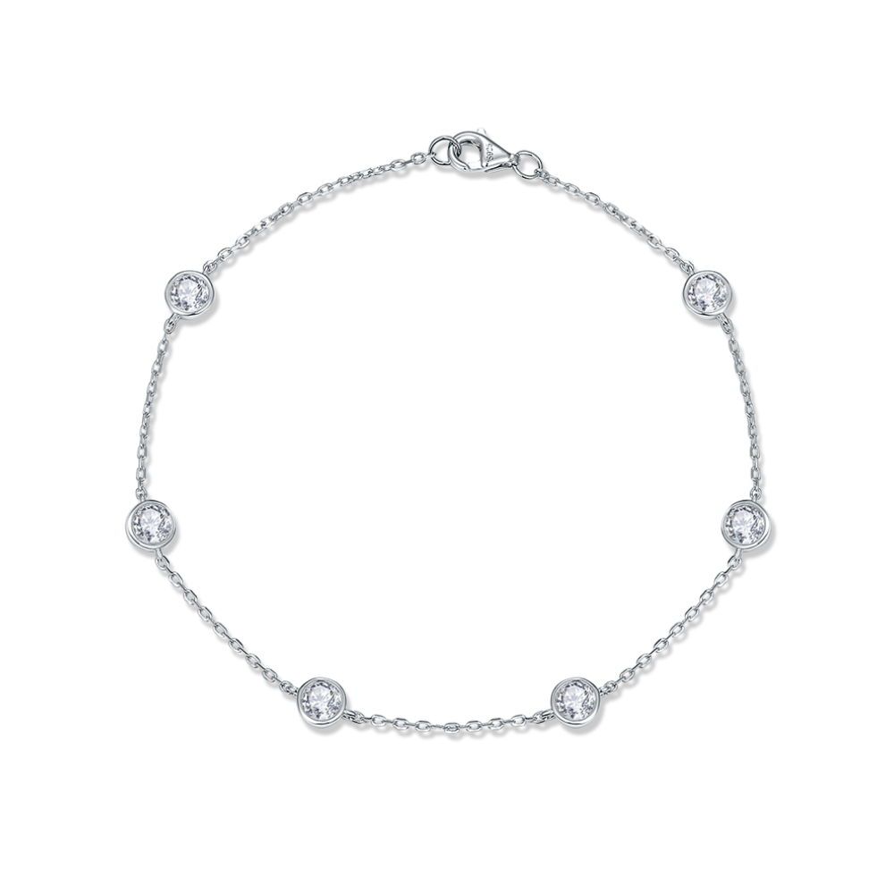 Pure Neva Moissanite Bracelet