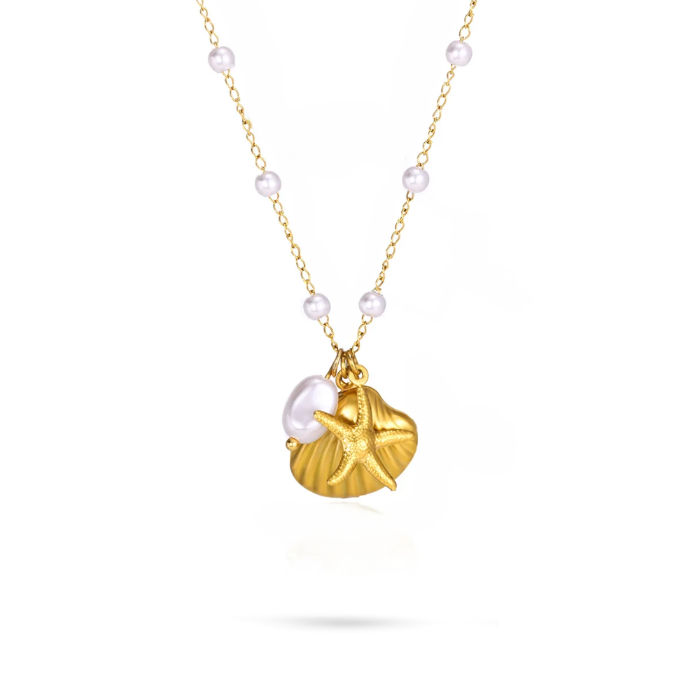 Clam shell Necklace