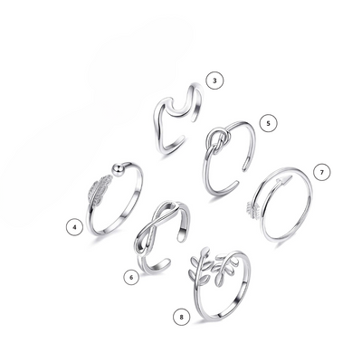 Sunlit Breeze Toe Ring