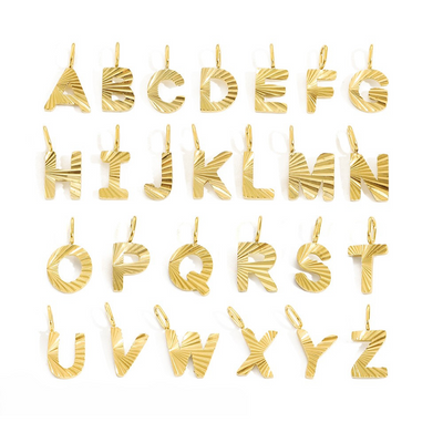 Alphabet Minimalist Charms