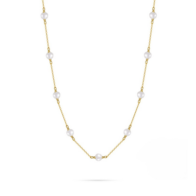 Freshwater Pearl Chain Necklace