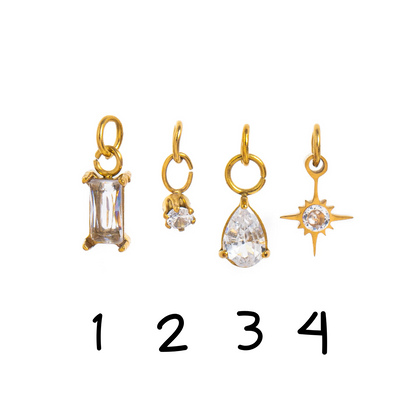 Light champagne Charm - April