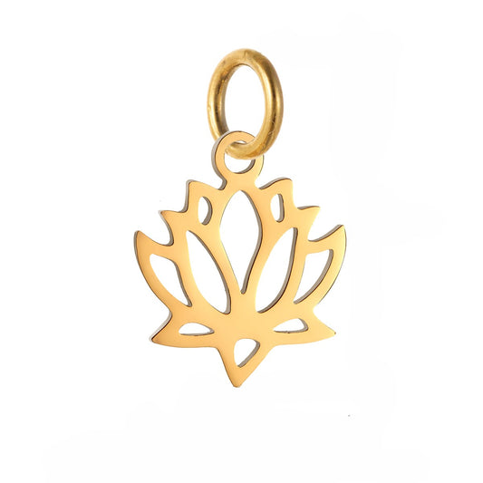 Lotus Flower Charm