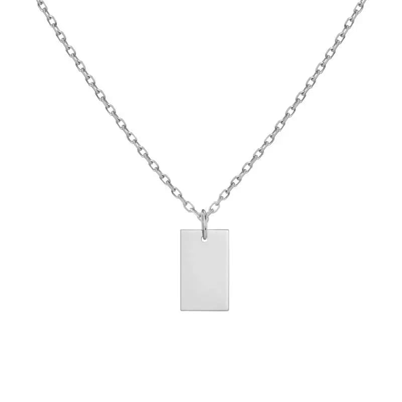 Sleek Engravable Necklace