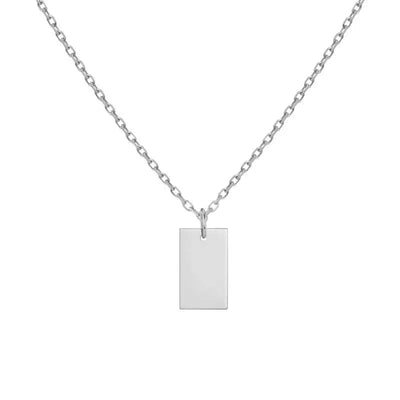 Sleek Engravable Necklace