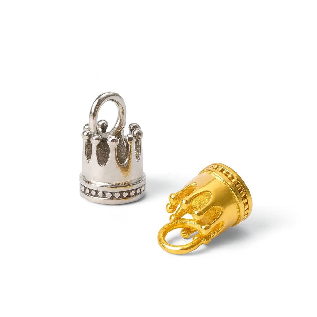 Golden Crown Charm