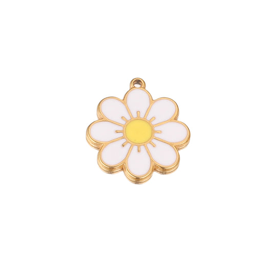 Celestial Daisy Flower Charms