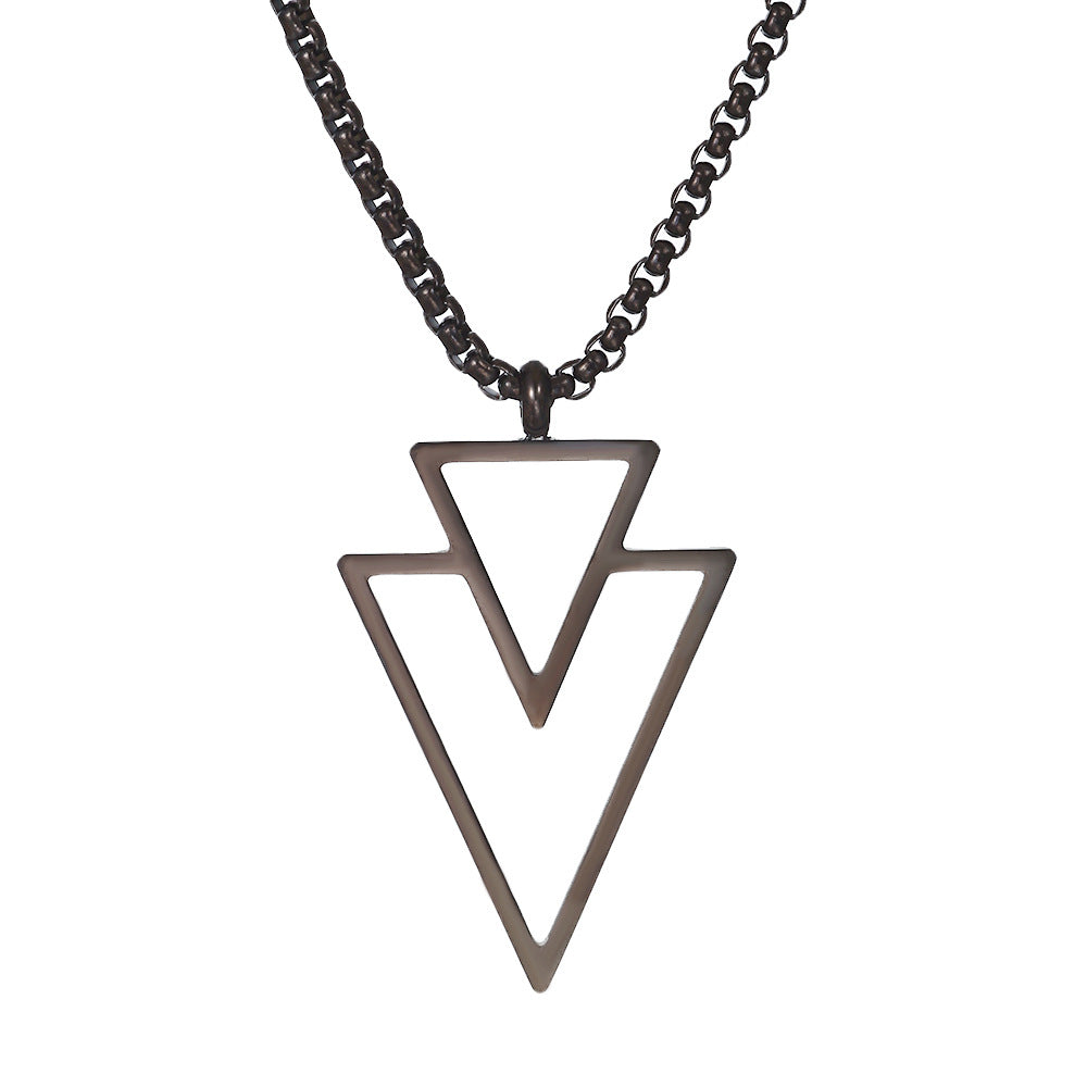 Triangle Pendant Necklace