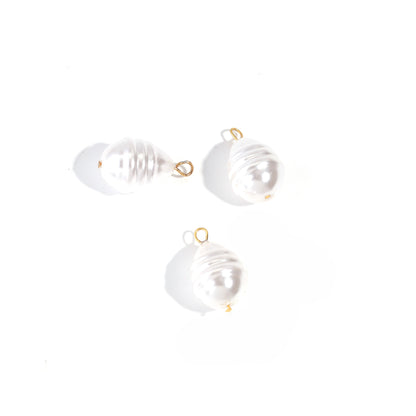White Pearl Charms