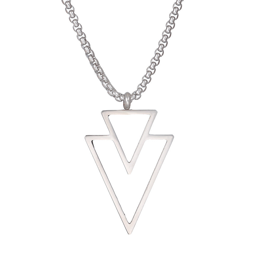 Triangle Pendant Necklace