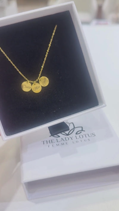 Family Engravable Necklace