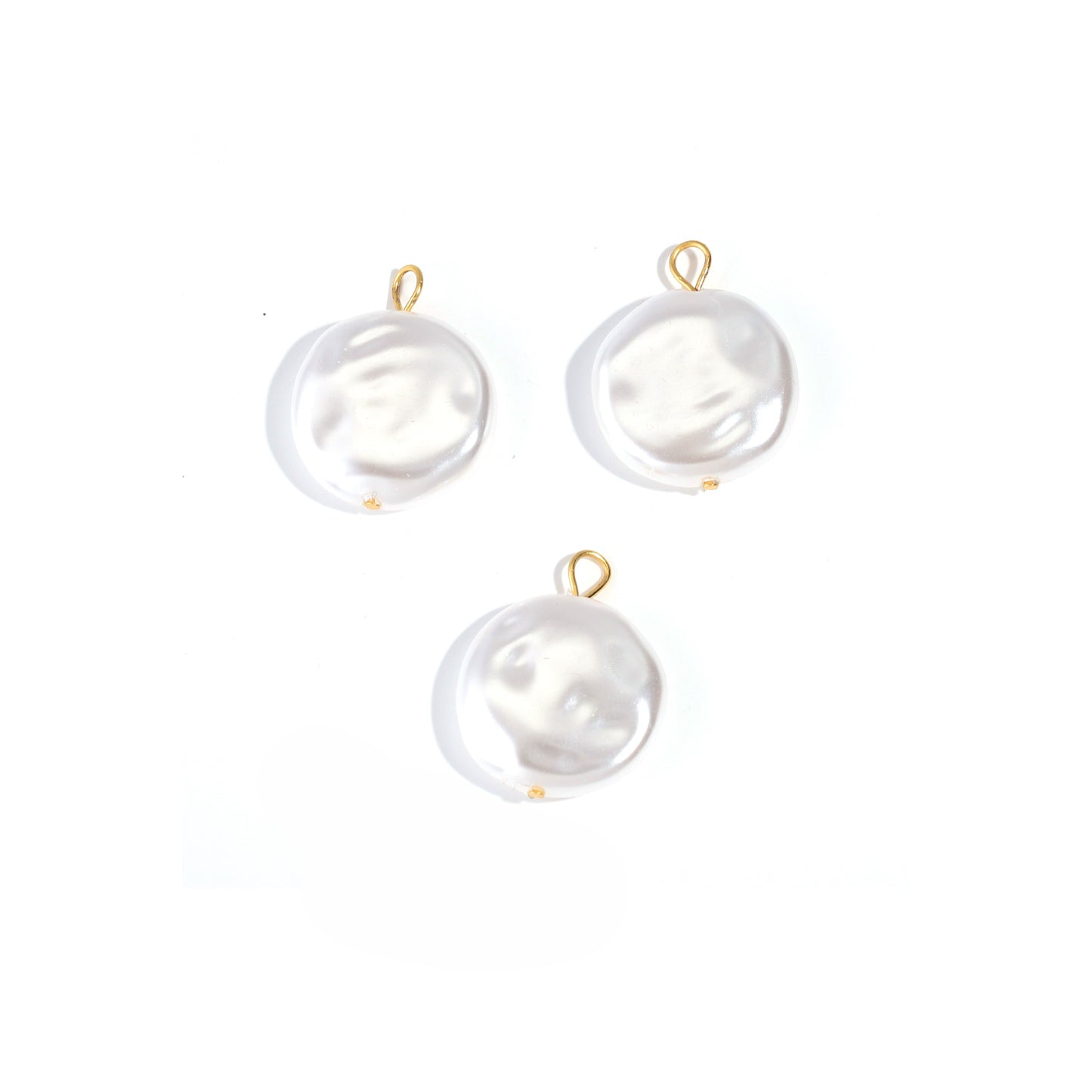 White Pearl Charms