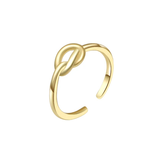Twist Knot Toe Ring
