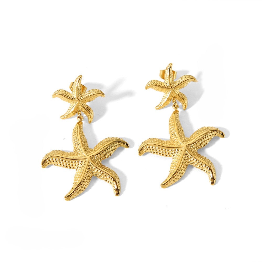 Twinkle Starfish Earrings